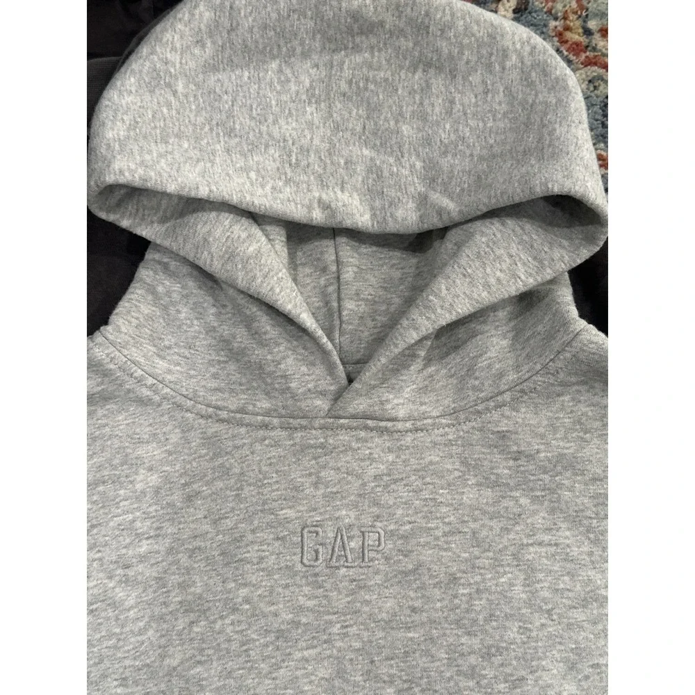 Gap Hoodie‎ Bundle Kids Size 12 Gray Black Pullover Fleece Sweatshirts
